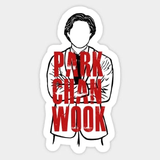 Park Chan Wook Portrait Sticker